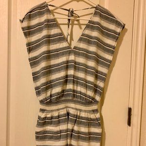 Madewell Striped Romper